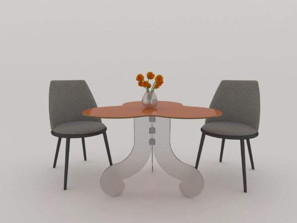 Corasini Glass Dining Table without interior