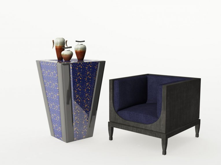 Georgian Mirrored Console Table