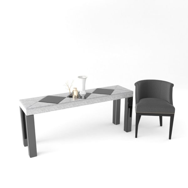 Monoceros Mirrored Console Table without interior