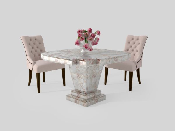 Actec Mirrored Dining Table without interior